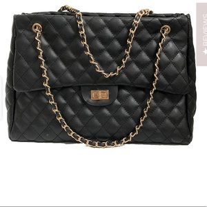 Goodnight macaroon luv quilted chain bag